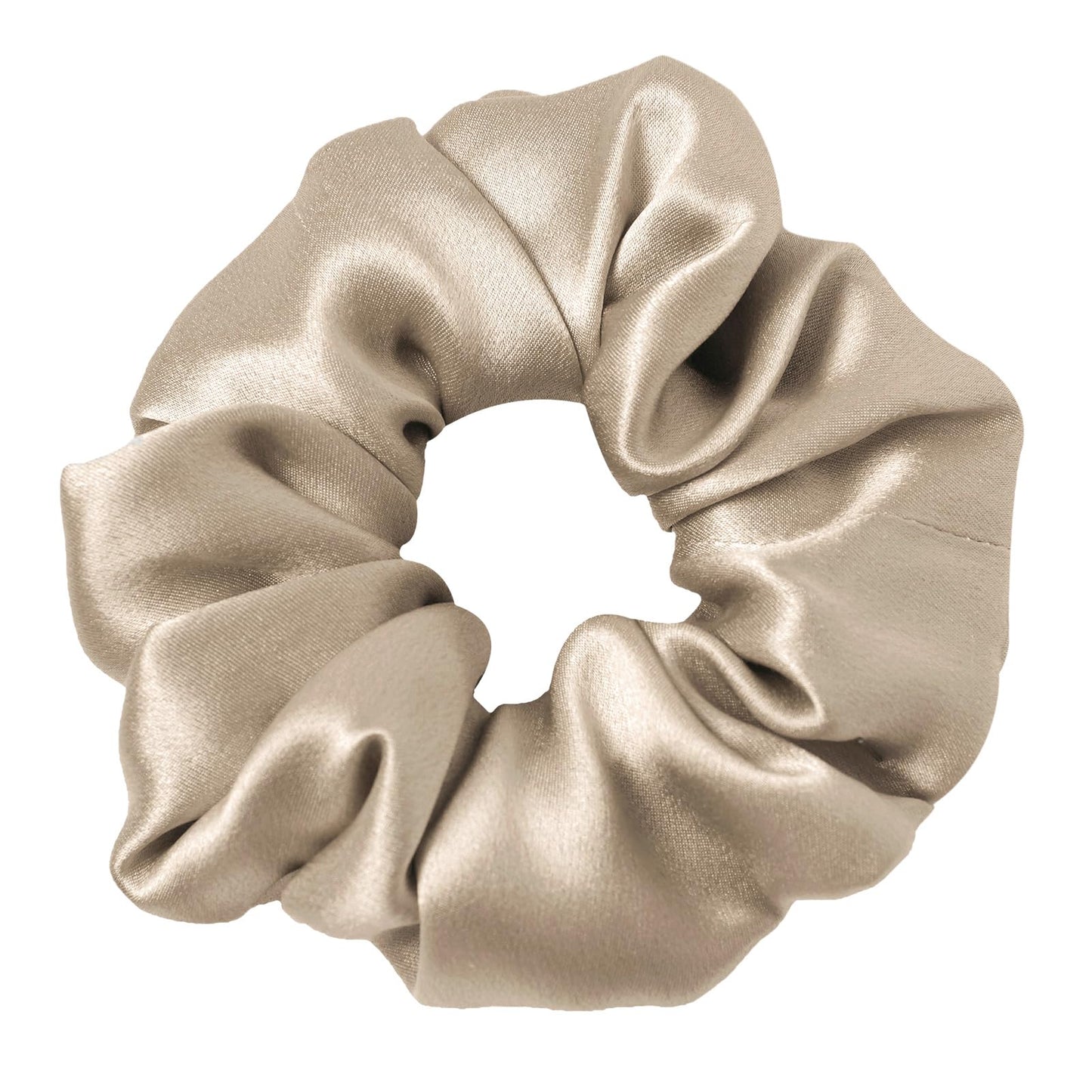 Hair Scrunchies for Frizz&Breakage Prevention, 100% Mulberry Silk Hair Ties No Damage, Elastic Silk ponytail Holders