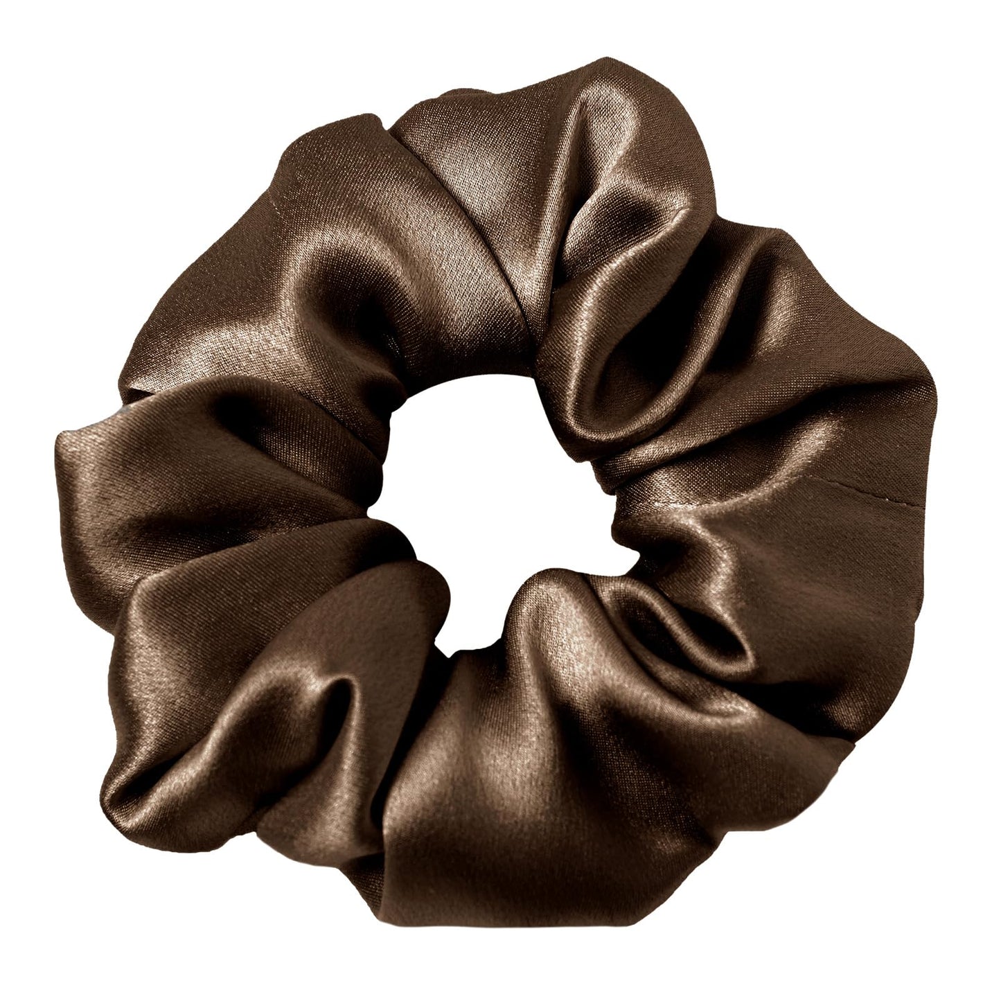 Hair Scrunchies for Frizz&Breakage Prevention, 100% Mulberry Silk Hair Ties No Damage, Elastic Silk ponytail Holders