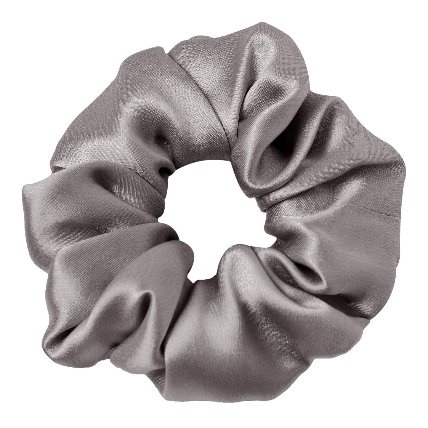 Hair Scrunchies for Frizz&Breakage Prevention, 100% Mulberry Silk Hair Ties No Damage, Elastic Silk ponytail Holders