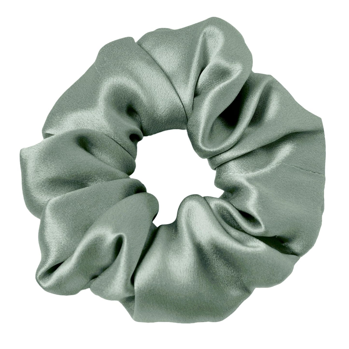 Hair Scrunchies for Frizz&Breakage Prevention, 100% Mulberry Silk Hair Ties No Damage, Elastic Silk ponytail Holders